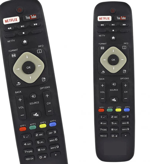 Controle COMPATÍVEL COM Tv Philips Smart  Lcd Led