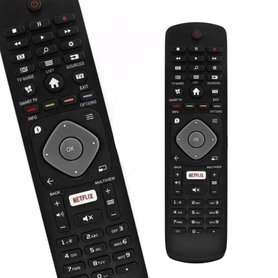 Controle Remoto para Tv Philips Lcd / Led / Smart / 4k Com Botão Netflix