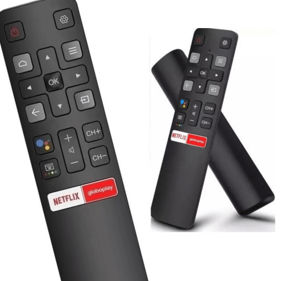 Controle Remoto TV TCL Smart 4K Android Netflix Compatível TCL
