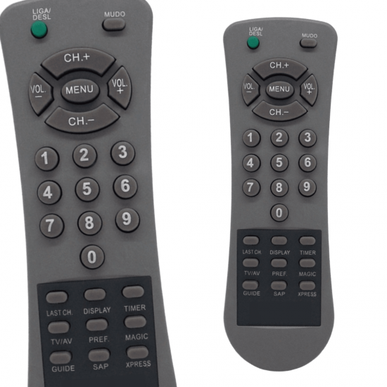 Controle Compatível Com Tv Philco Tubo Tv Antiga PH14D, PH14E, PH21C, PH21D, PH21E, PH21M