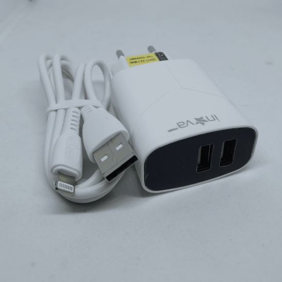 Carregador de celular turbo iphone  4.8a  2 usb lightning