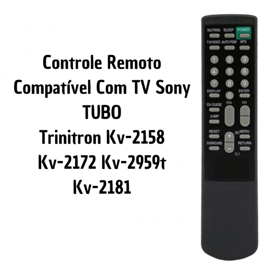 Controle Remoto Para Tv Sony