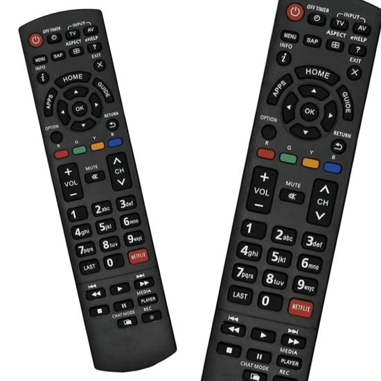 Controle Remoto Tv Lcd Led Panasonic Viera C/ Netflix