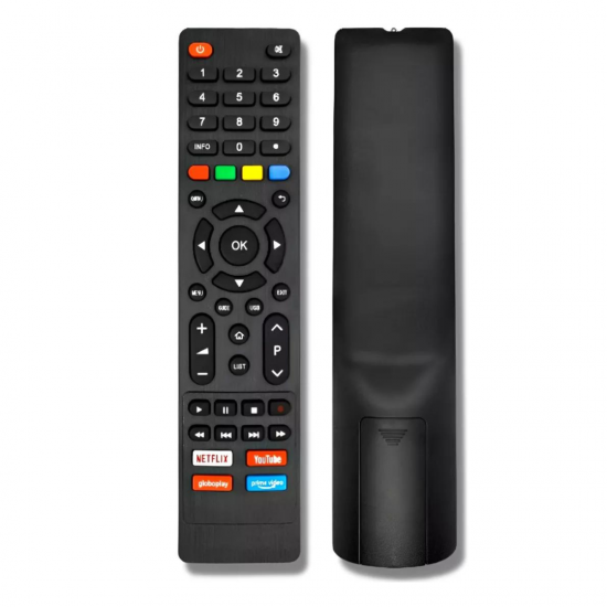 Controle Tv Philco Smart 4k Tecla Amazon Netflix Globo Play You Tube
