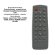 Controle Remoto compatível com Receptor Century Super Color