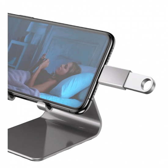 Adaptador Conector Tipo C para USB OTG Conversor Macho USB-C Adaptador de Sincronização-de Dados