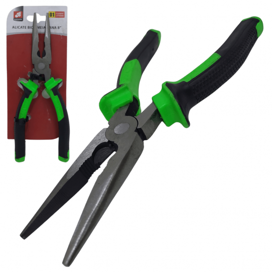 Alicate Bico Meia Cana Longo 8