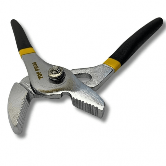 Alicate Bomba DÁgua 6'', 8'' e 10'' polegadas, Bico Papagaio, Reguláve, Aço Forjado e Cabo emborrachado