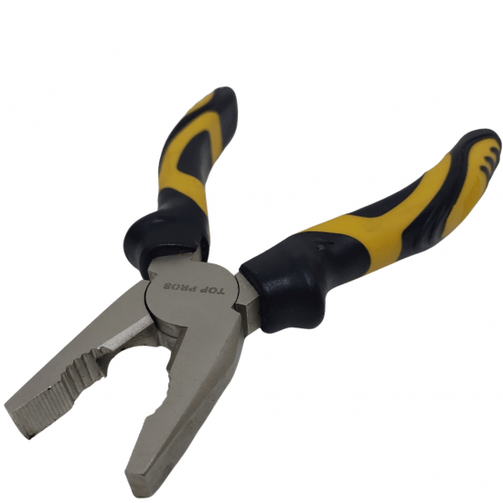 Alicate Universal 6,5'' 10MM Cabo Emborrachado Top Pros - TOP4449