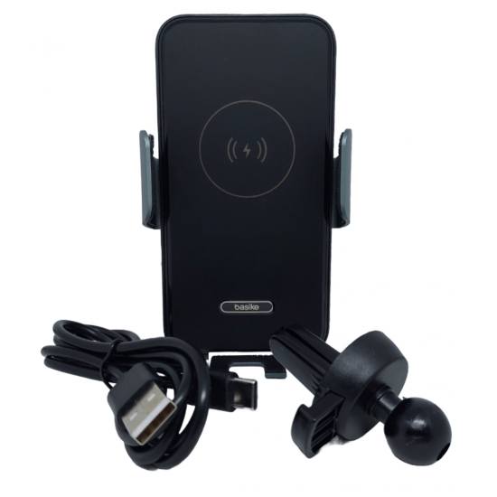 Carregador Veicular Sem Fio por Indução 15W Basike Ba WXC013
