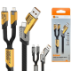 CABO 4 EM 1 USB-A/USB-C TIPOC/LIGHTNING 27W - Basike