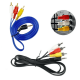 Cabo Av P3 X 3Rca Universal Serve P/ Tv box Para Tv Tubo (tv Antiga)