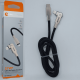 Cabo carregador De Celular Angular Rotativo iOS iPhone (USB-C-Lightning) 1Metro 27W - Ba-CBO100 - Basike
