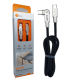 Cabo Carregador Turbo De Celular Angular Rotativo (USB-C - Tipo-C) 65W - 1Metro - Ba-CBO101 - Basike