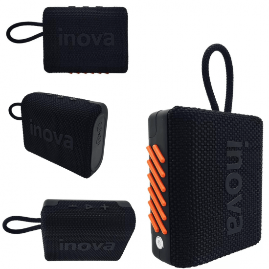 Caixa de Som Bluetooth Pequena Go 3 Potente Original Inova