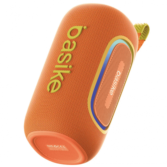 Caixa de Som Bluetooth Portátil Basike Ba RAD 016 - 80W, RGB, TWS, IPX6