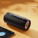 Caixa de Som Bluetooth Portátil Basike Ba RAD 033 - 60W, RGB, TWS, IPX6, Super Bass