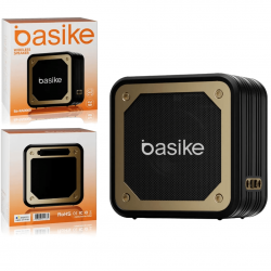 Caixa de Som Bluetooth Portátil Basike Ba RAD 060 - 8W, RGB, TWS, Hi-Fi, Super Bass, IPX6