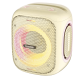 Caixa de Som Bluetooth Portátil Basike Ba RAD 127 - 30W, RGB, TWS, IPX5, Rádio FM