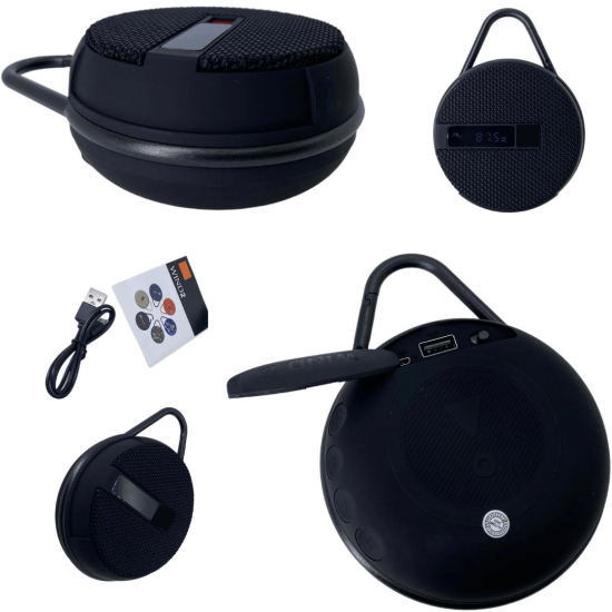 Caixa de som inova potente bluetooth ao ar livre escalada corrida bike - rad12415