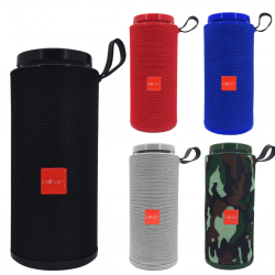 Caixa De Som Rádio Bluetooth Portátil Sem Fio Com LED - KV-610