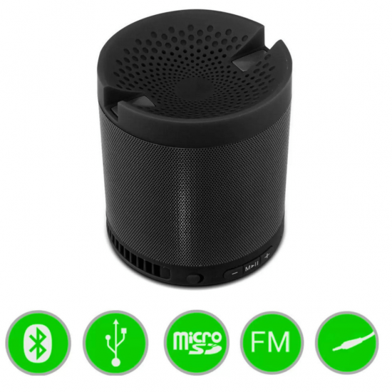 Caixinha De Som Portátil inova Q3 Bluetooth Mp3 Pen Drive Fm Multifuncional Wireless Speaker- inova b5329