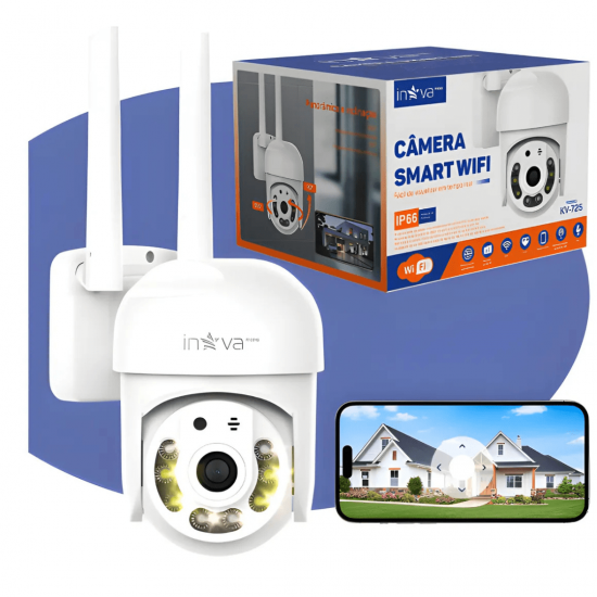 Câmera De Segurança Hd Vigilância Visão Noturna Ip66 INOVA