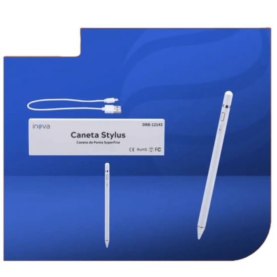 Caneta Capacitiva Stylus Ponta Fina Para Smartphone Tablet Pencil Tela Touch Screen Desenho