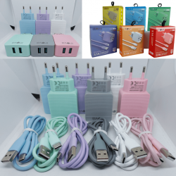 Carregador inteligente 3.1A Inova - car-5245c - Colorido