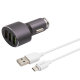Carregador Veicular Carro Universal Turbo Ultra Rápido 3 EntradaS USB de 36W Q.C 3.0 V8