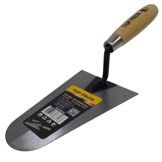 Colher De Pedreiro Canto Reto 140mm