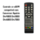 Controle compative  com Conversor Receptor Aquário Dtv5000 Dtv7000