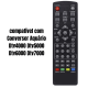 Controle compative  com Conversor Receptor Aquário Dtv5000 Dtv7000