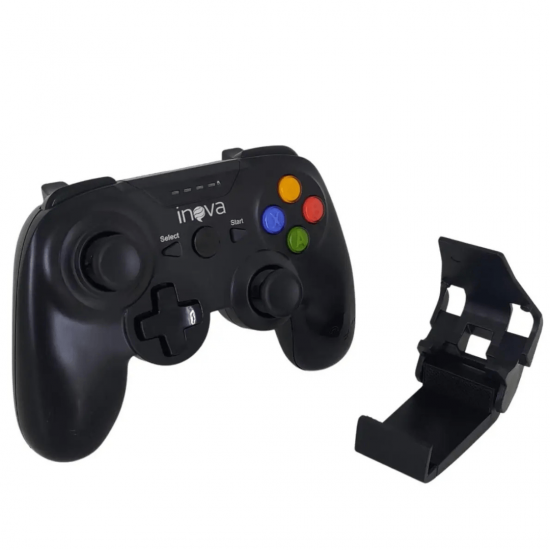 Controle Gamer Bluetooth Para Celular Pc Video Game Inova