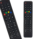 Controle Remoto compatível com Receptor Oi Tv Hd Elsys Etrs35 Etrs38