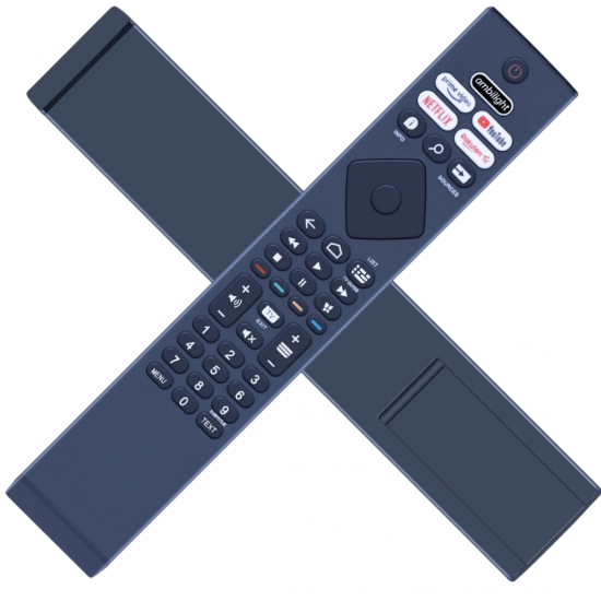 Controle Remoto compatível Philip 4K Android TV serie 7900 AMBILIGHT