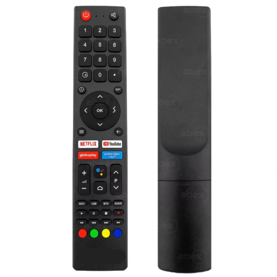 CONTROLE REMOTO COMPATÍVEL TV PHILCO SMART GCBLTV02AIBBT S/Comando de Voz