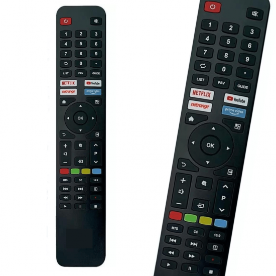 Controle Remoto Para Smart Tv Vizzion 4K Linux Le43df20 LE50UHD20