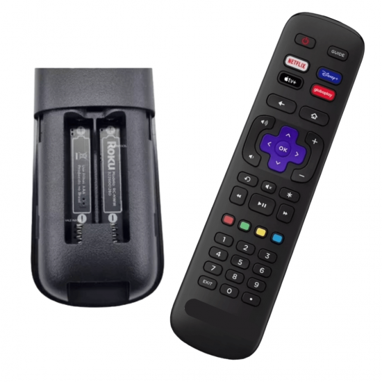 Controle remoto para tv led philco e aoc roku smart com ptv55g52r2c