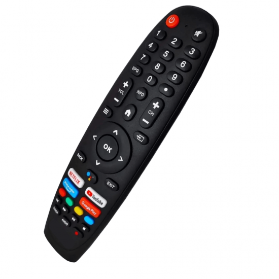 Controle Remoto Para Tv Multilaser 4k Android Tl042 Tl045