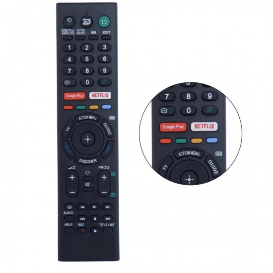 Controle Remoto para tv Sony Brávia Led Smart 3D RMT-TZ300A Rmt-tx300b