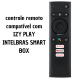 Controle Remoto Smart box Intelbras IZY Play Adroid com Netflix / YouTube