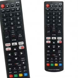 Controle Remoto Universal Compatível Com Smart TV Samsung e LG Teclas Netflix e Youtube