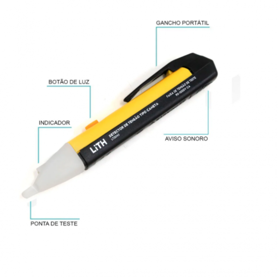 Detector de Tensão 1000V RTE-1000 Ranger