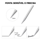 CANETA STYLUS PONTA SUPERFINA INOVA COM DISPLAY DE CARGA