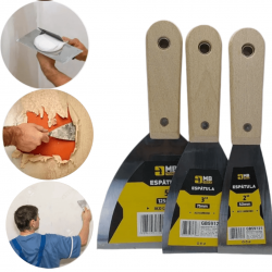 Espátula de Pedreiro, Massas e Gessos