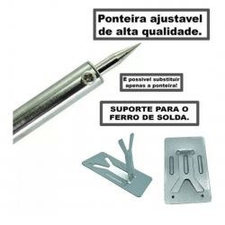 Ferro de Solda 30w/40w/60w/80w de 127v  e 220v Profissional - MB tools