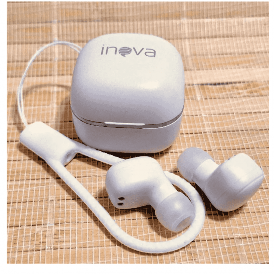 Fone De Ouvido Bluetooth Tws Sem Fio Wireless Estiloso e Minimalista - Inova