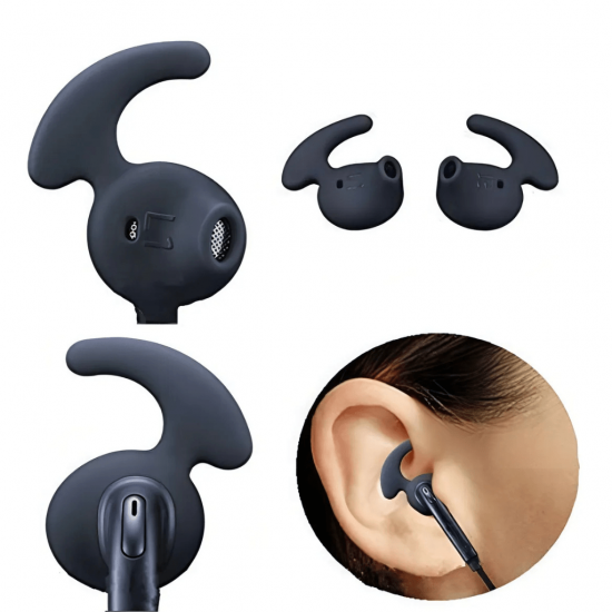 Fone De Ouvido com fio Inova Estéreo Para celular Conector P2 cor branco E preto - fon11143