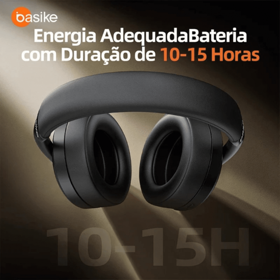 Fone de Ouvido Headphone Ba FON 169 - Bluetooth, Redução de Ruído